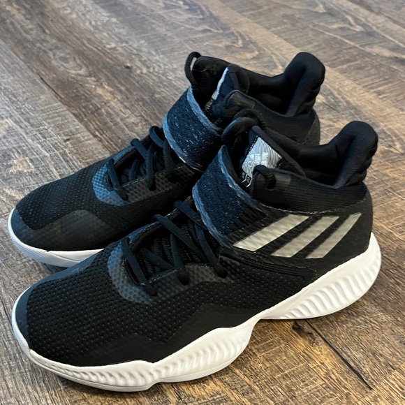 Adidas Black EXPLOSIVE Bounce Basketball Shoes men’s size 6.5 - Picture 1 of 15